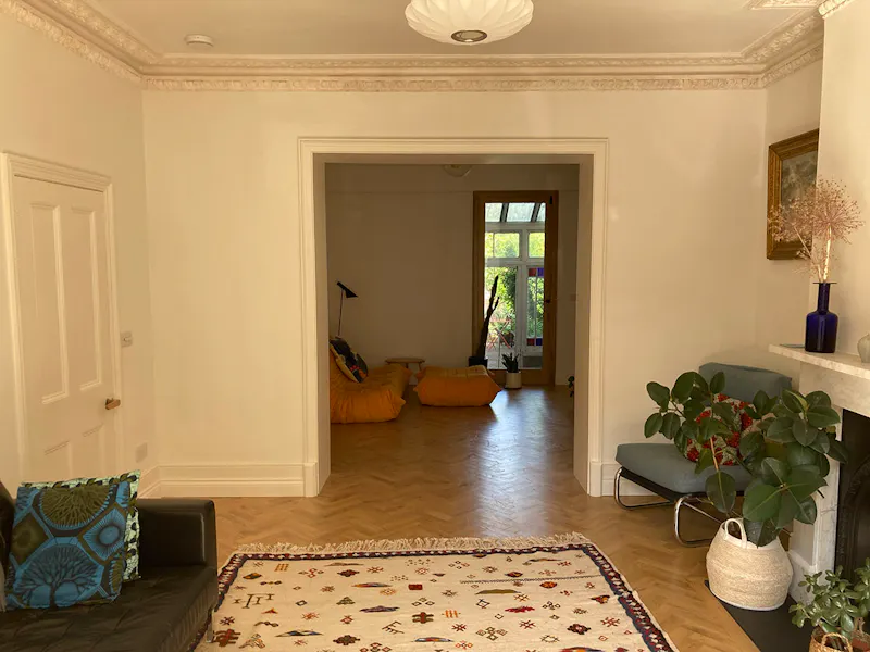 Through drawing room at East Finchley Family Home, B2032 (photo 5)