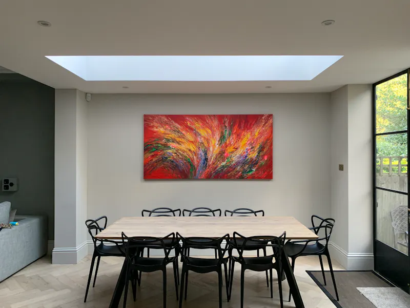 Dining room at Edwardian semi in Clapham, E549 (photo 7)