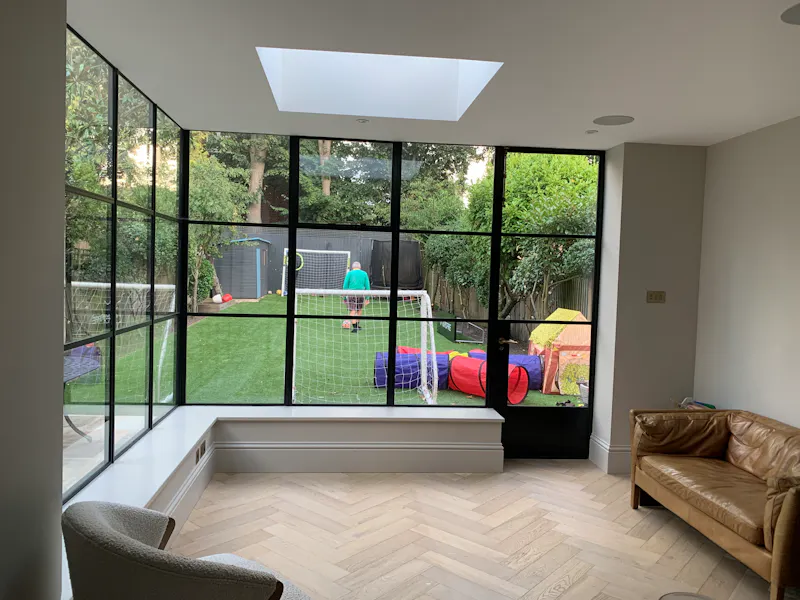 Crittall windows at Edwardian semi in Clapham, E549 (photo 23)