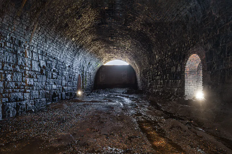 Derelict Yorkshire Tunnel, Q157 (photo 6)