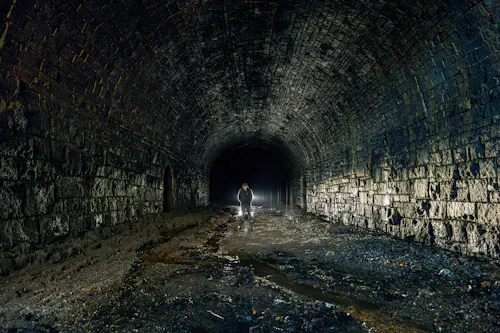 Derelict Yorkshire Tunnel, Q157