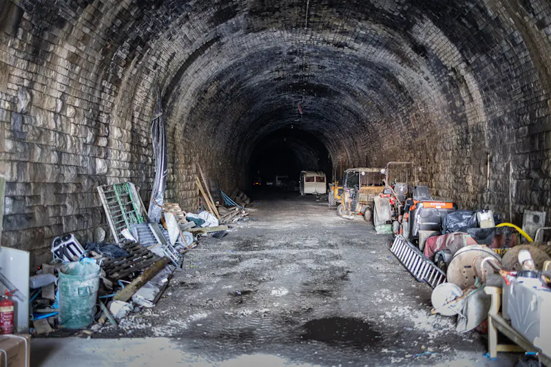 Derelict Yorkshire Tunnel, Q157 (photo 8)