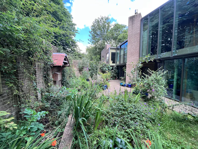 Walled garden at Hampstead Heath RIBA house, K487 (photo 38)