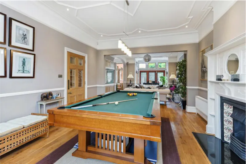 Games room at Ealing Common detached home, B2034 (photo 7)