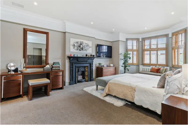 Bedroom - main at Ealing Common detached home, B2034 (photo 10)