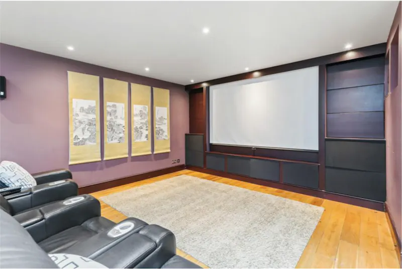 Home cinema at Ealing Common detached home, B2034 (photo 8)