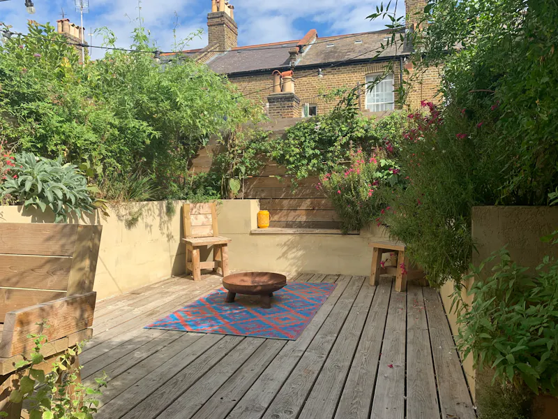 Terrace/Patio at Colourful Queens Park terrace, B2031 (photo 18)