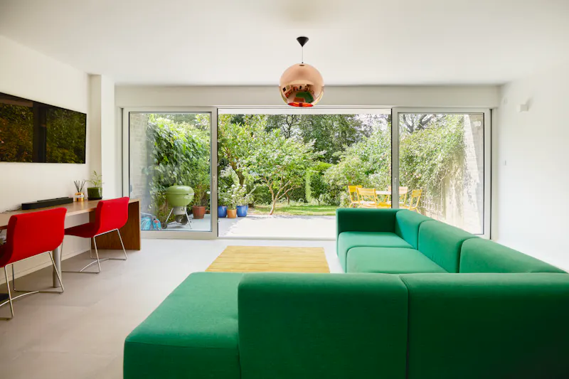 Living Room at  1960s Sydenham townhouse, K494 (photo 11)