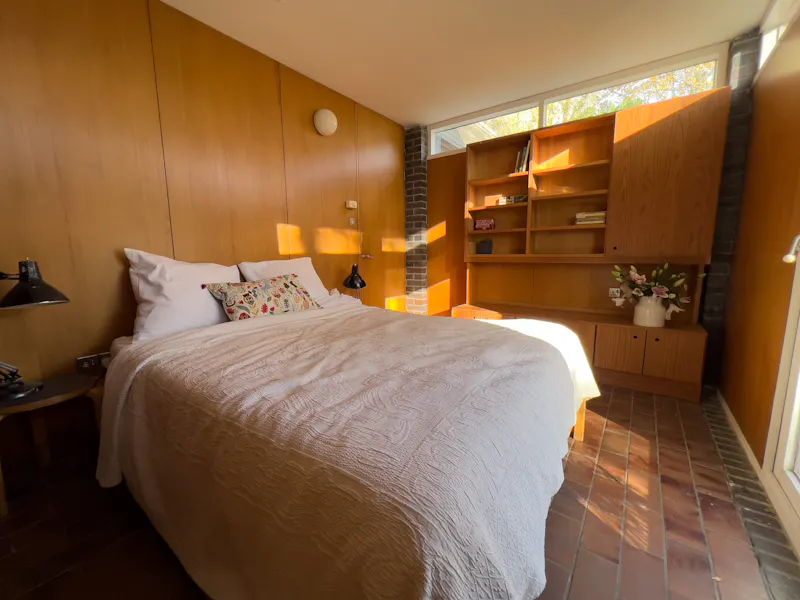 Bedroom at Mid-century Wiltshire Retreat, K499 (photo 22)