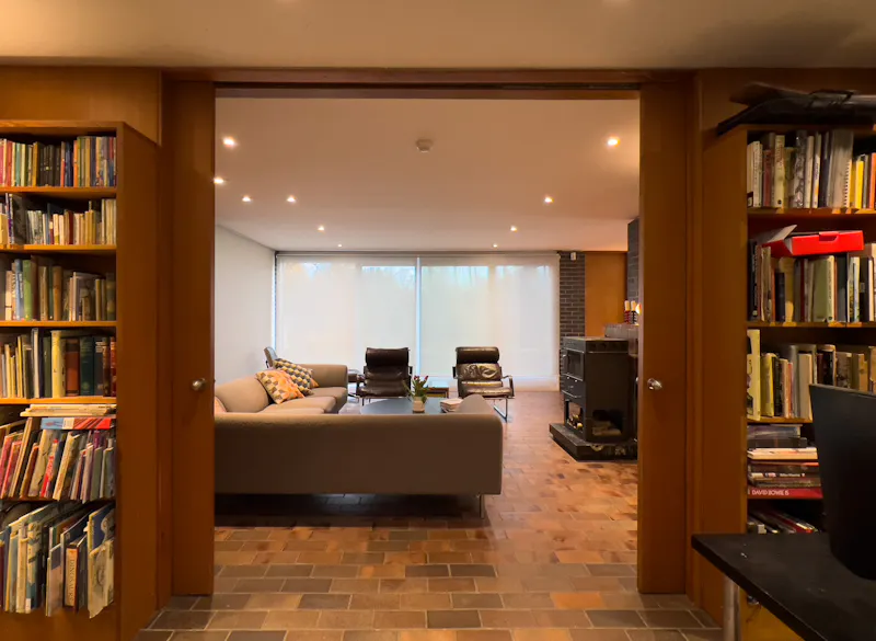 Through drawing room at Mid-century Wiltshire Retreat, K499 (photo 10)