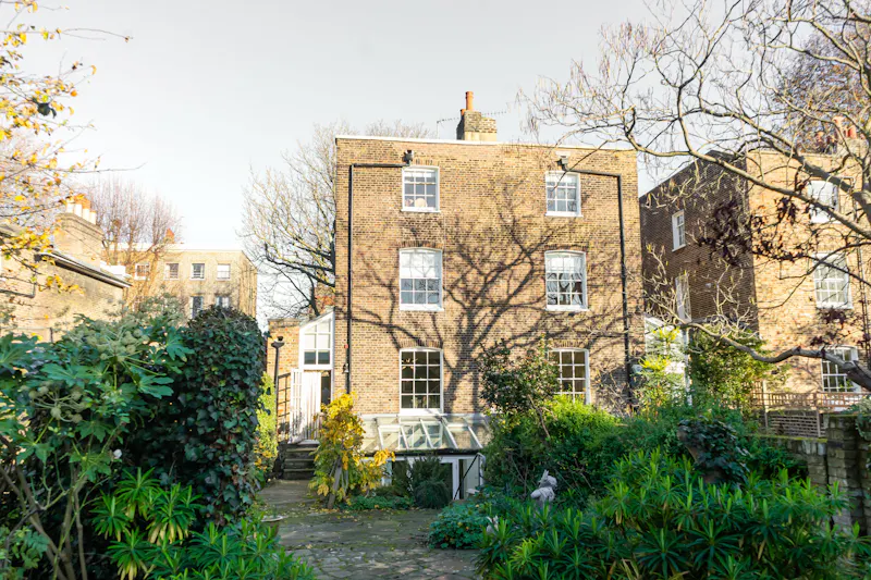 Garden at Georgian Camberwell townhouse, A1469 (photo 52)