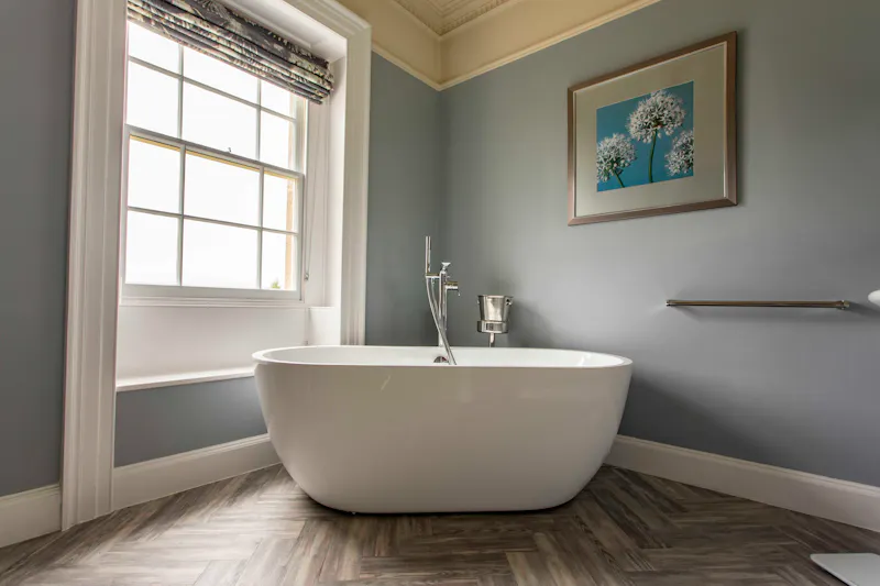 Bath - rolltop at Stunning Bath Farmhouse, A1620 (photo 15)