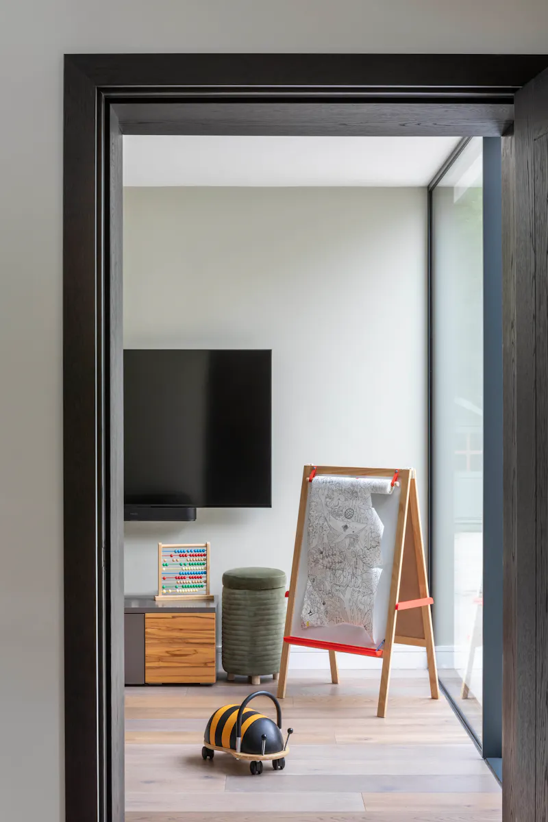 Nursery at Luxury Esher modern home, K500 (photo 38)