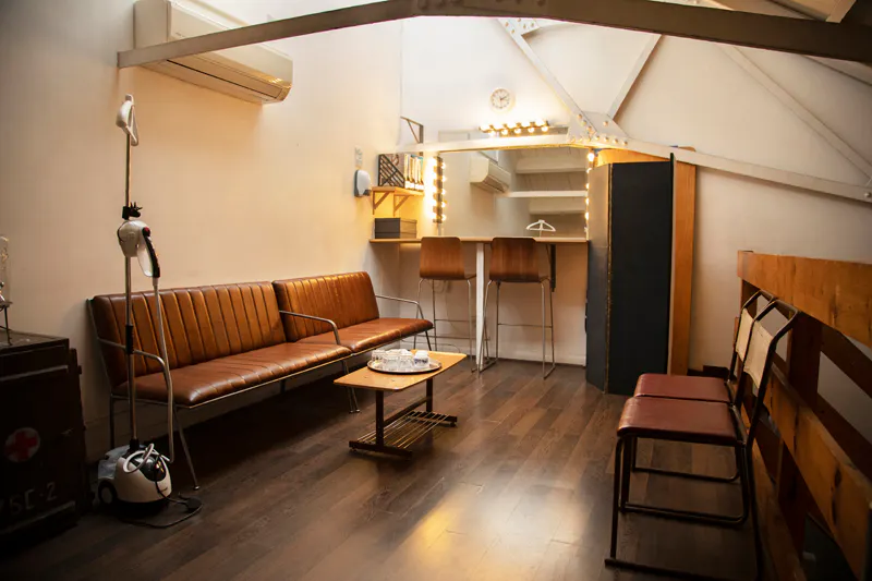 Dressing room at Brick Lane split-level studio , N402 (photo 14)
