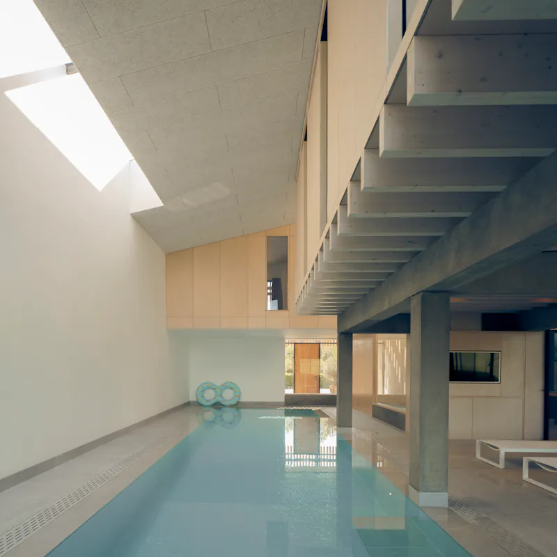 Swimming pool - indoor at Incredible modern Norwich barn , K497 (photo 10)