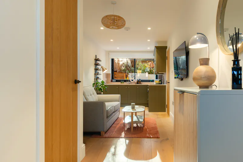 Kitchen at 1930's modern Sydenham home , D2763 (photo 10)