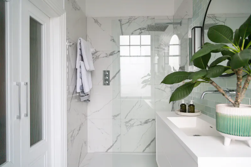 Shower at Bright Open Highgate Home, D2765 (photo 29)