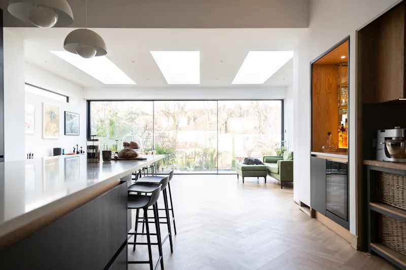 Open plan at Bright Open Highgate Home, D2765 (photo 9)