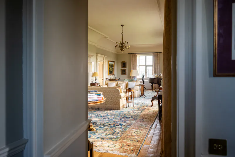 Through drawing room at Billingshurst Manor House, D1308 (photo 87)