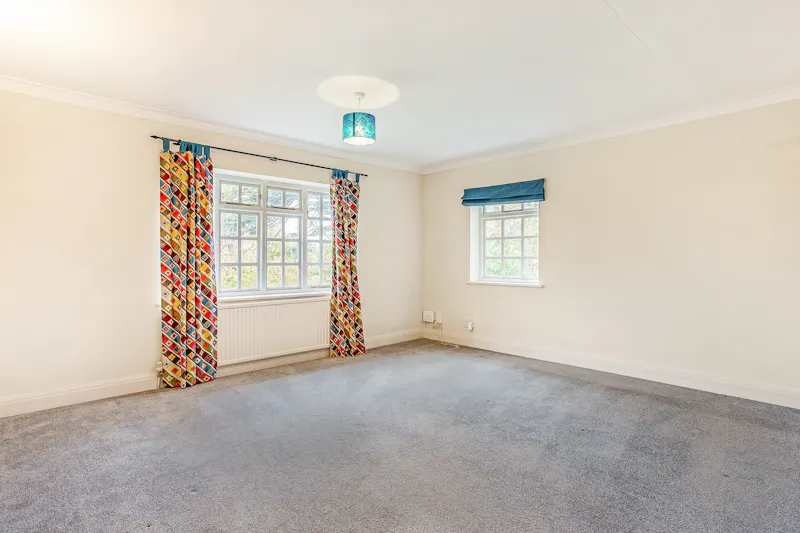 Bedroom at Vacant Longcross Country House, D2766 (photo 23)