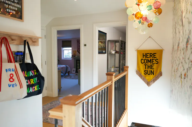 Landing at Colourful Twickenham Townhouse, D2767 (photo 23)