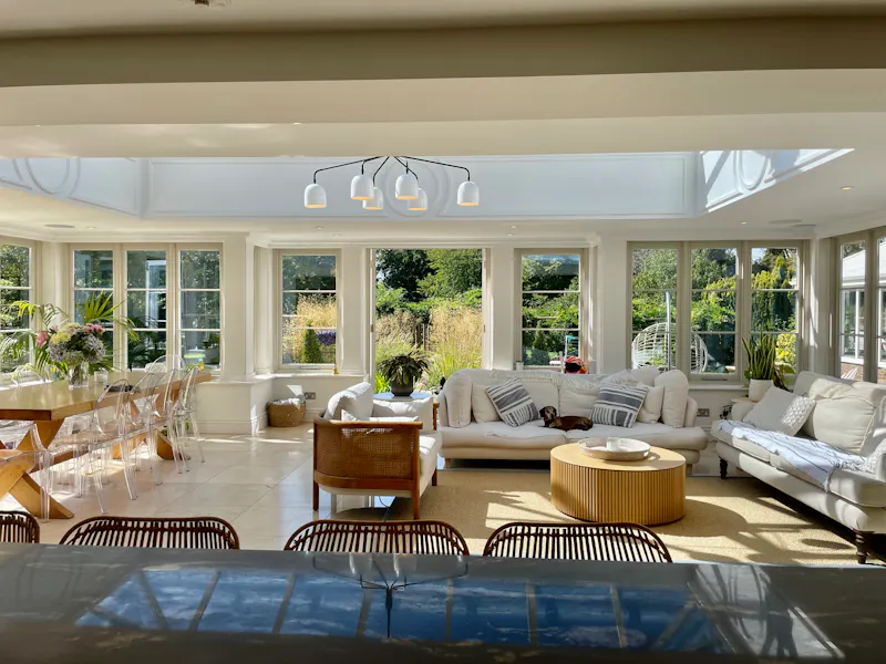 Living Room at Vesitile Hampshire Pool House, D2785 (photo 7)
