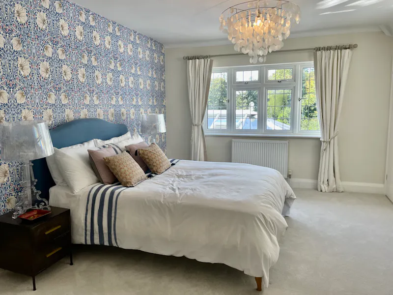Bedroom at Vesitile Hampshire Pool House, D2785 (photo 21)