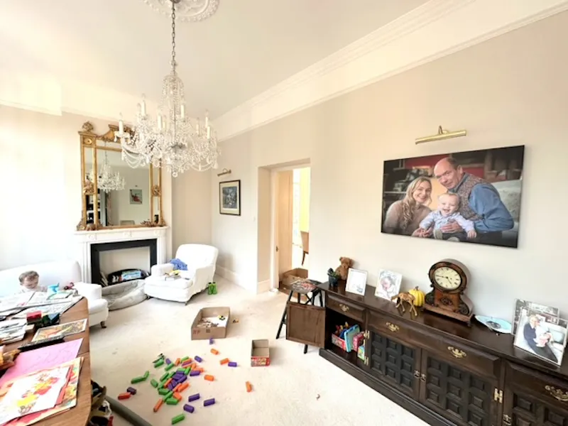 Living Room at Stucco country home in Worth, M361 (photo 9)