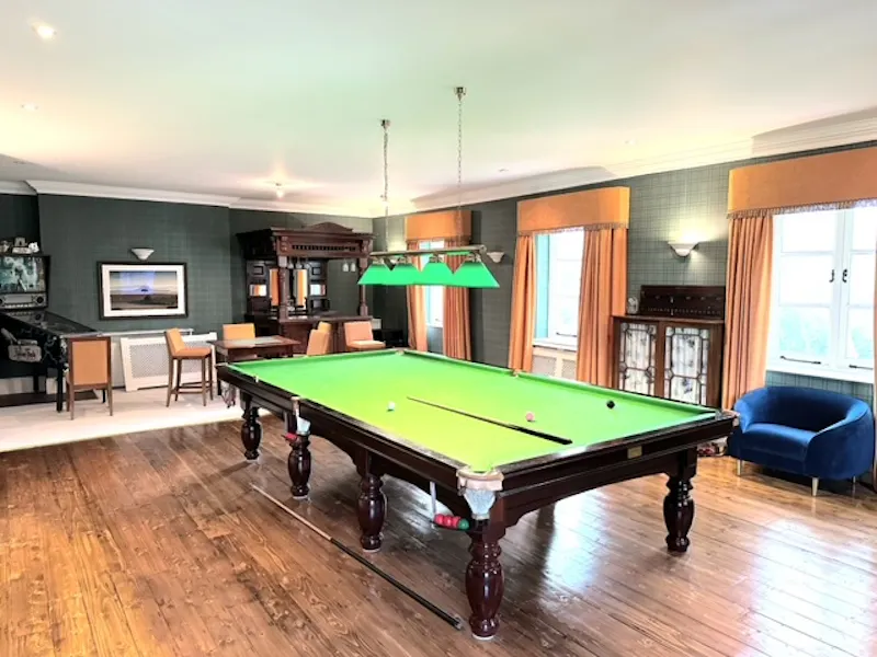 Games room at Stucco country home in Worth, M361 (photo 16)