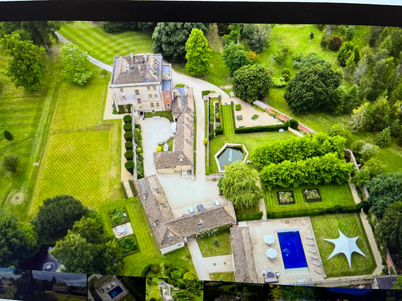Garden at Idyllic Georgian Chippenham Manor, A1626 (photo 140)