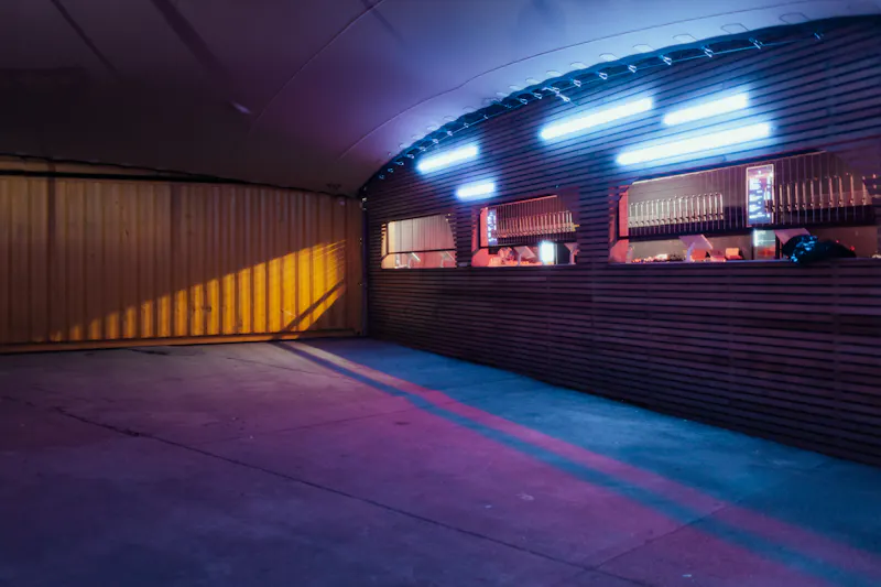 Bar at Brutalist space in Canning Town, N543 (photo 35)