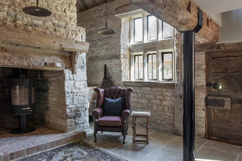 Fireplace at Listed Warwickshire Estate, H192 (photo 17)
