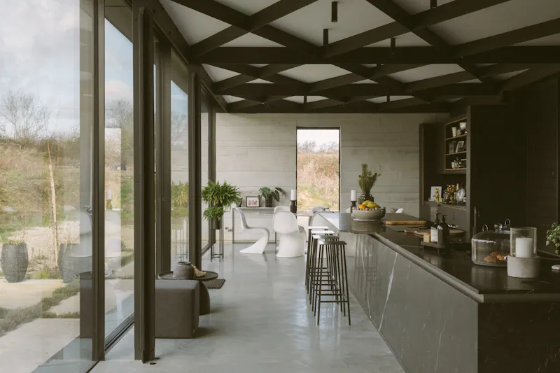 Dining room at Modern Essex Eco Home, L757 (photo 4)