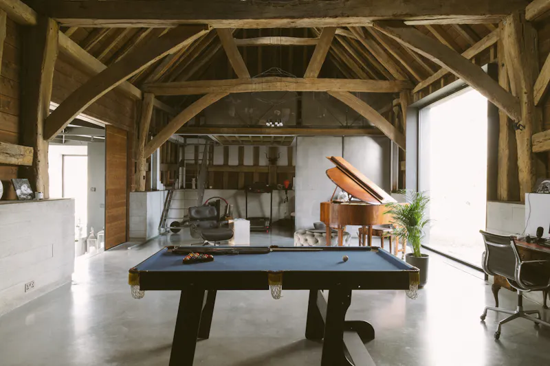 Games room at Modern Essex Eco Home, L757 (photo 9)