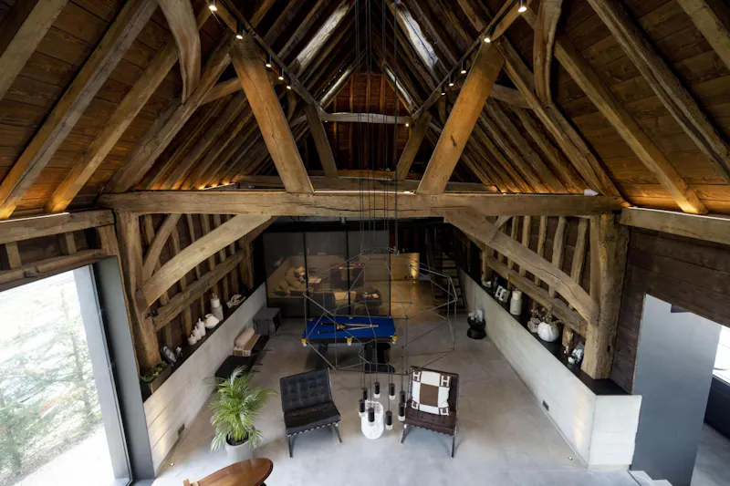 Open plan at Modern Essex Eco Home, L757 (photo 11)