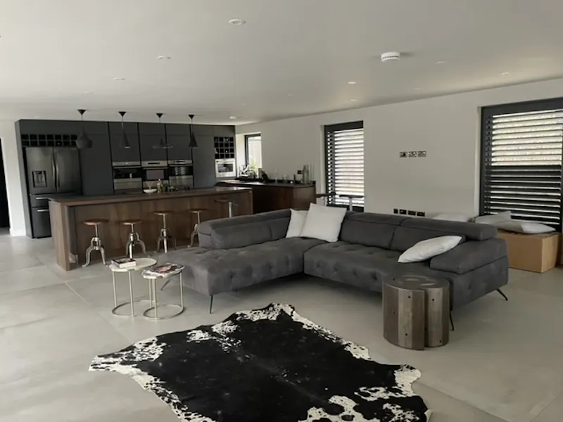 Living Room at Modern pool house Wineham , D2769 (photo 2)