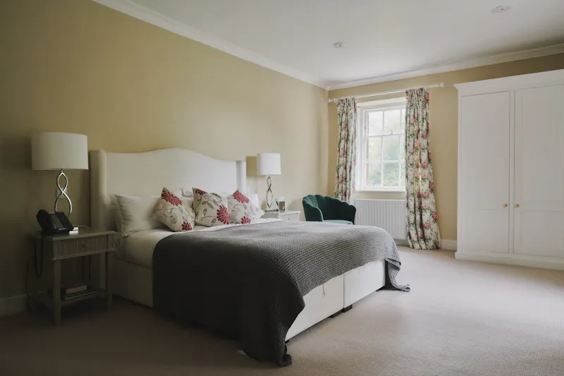 Bedroom at Idyllic Georgian Chippenham Manor, A1626 (photo 22)