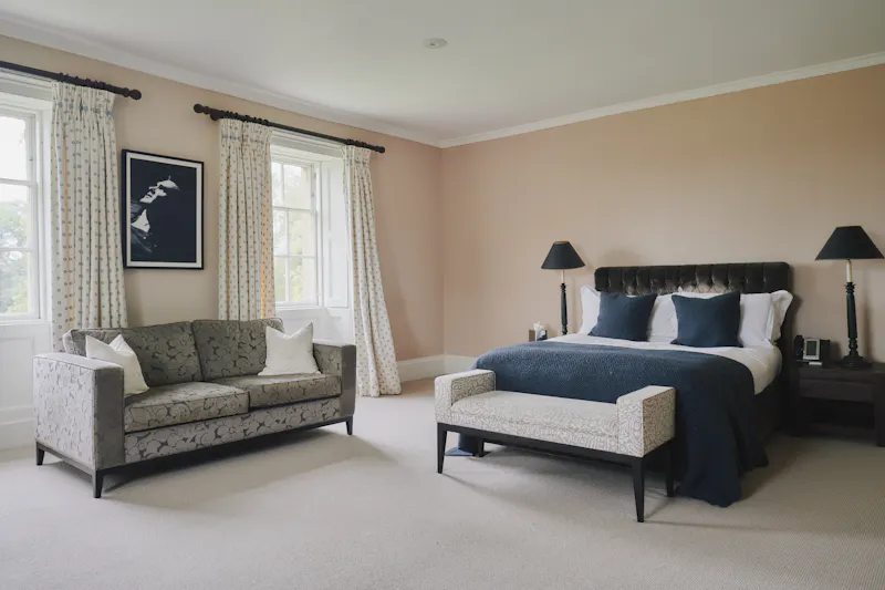 Bedroom at Idyllic Georgian Chippenham Manor, A1626 (photo 21)
