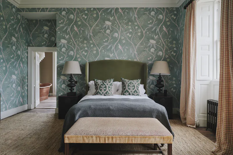 Bedroom at Idyllic Georgian Chippenham Manor, A1626 (photo 24)