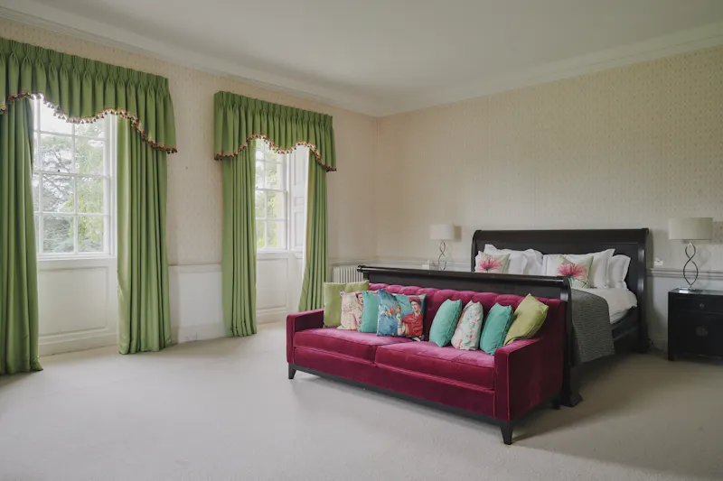 Bedroom at Idyllic Georgian Chippenham Manor, A1626 (photo 47)