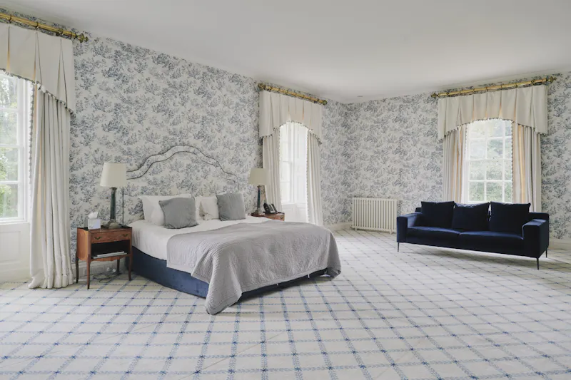Bedroom at Idyllic Georgian Chippenham Manor, A1626 (photo 39)