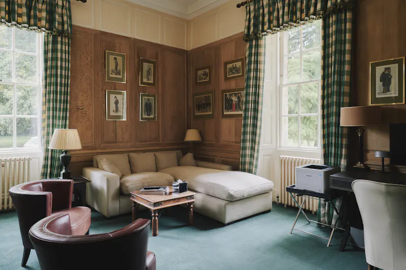 Study at Idyllic Georgian Chippenham Manor, A1626 (photo 16)