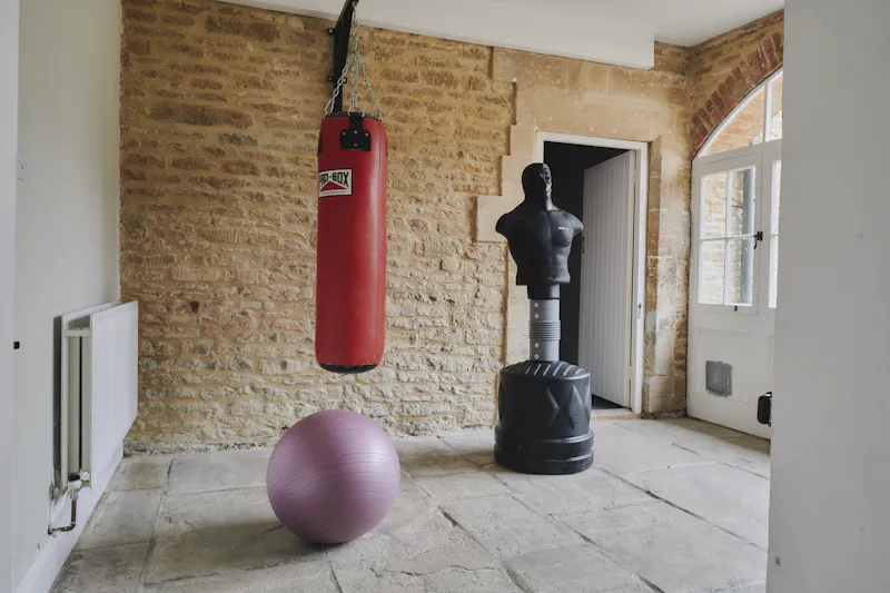 Gym at Idyllic Georgian Chippenham Manor, A1626 (photo 66)