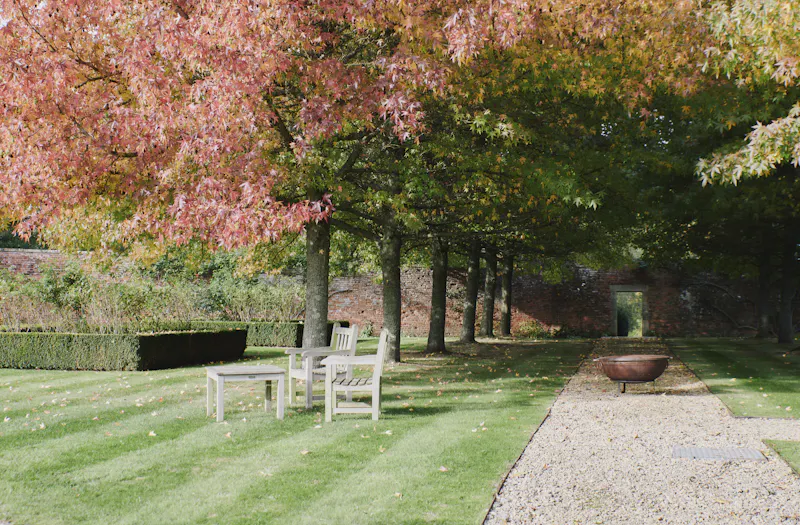 Walled garden at Idyllic Georgian Chippenham Manor, A1626 (photo 104)
