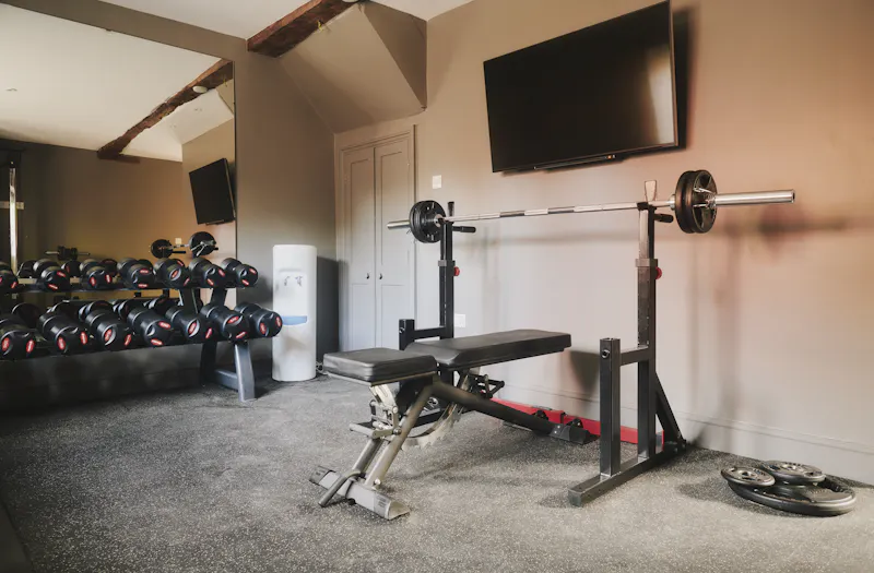 Gym at Idyllic Georgian Chippenham Manor, A1626 (photo 67)