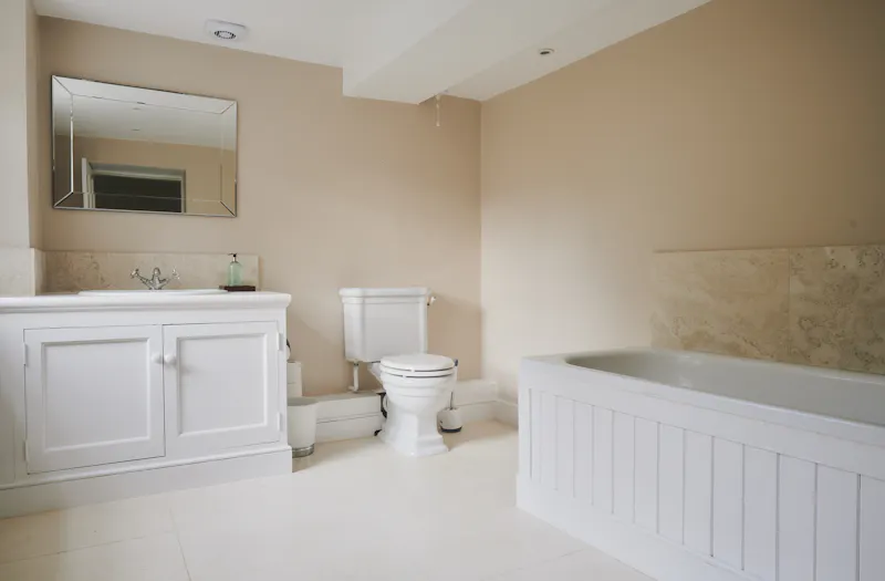 Bathroom at Idyllic Georgian Chippenham Manor, A1626 (photo 48)
