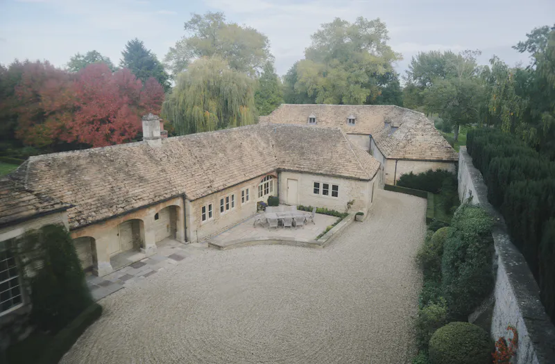 Terrace/Patio at Idyllic Georgian Chippenham Manor, A1626 (photo 92)