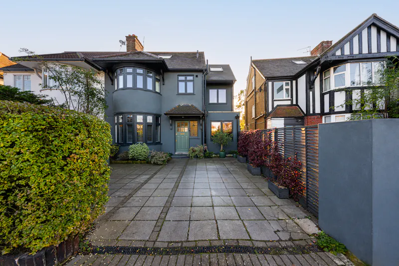 Driveway at 1930's Kensal Rise Home, D2770 (photo 1)