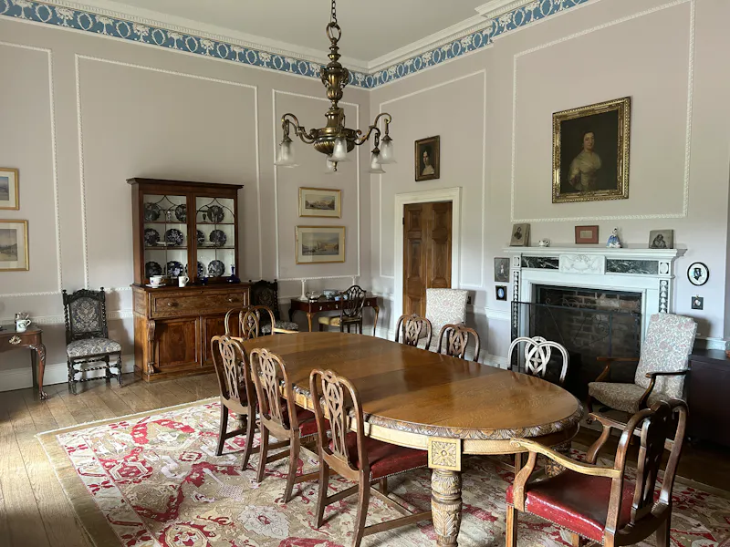 Dining room at Georgian Stately Hereford Home, A1638 (photo 7)