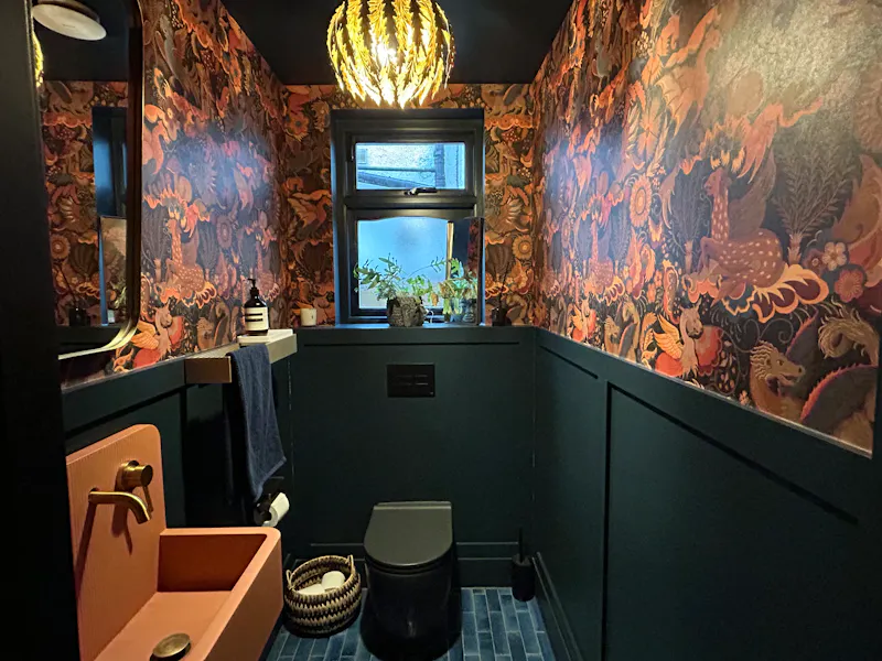 Wallpaper at Contemporary Muswell Hill Home, D2771 (photo 18)
